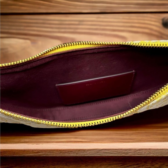 New Without Tags Tory Burch T Monogram Mini Jacquard Hobo Crossbody Bag - Picture 7 of 12